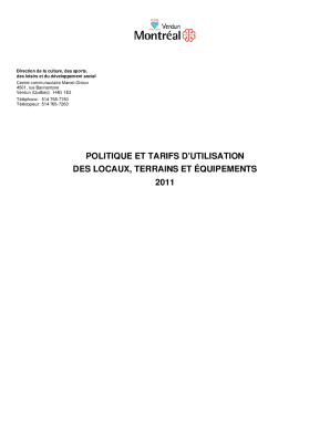 Direction de la Culture, des sports, des loisirs et du ...