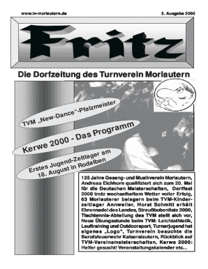 Die Dorfz Die Dorfzeitung des T eitung des T ... - Morlautern