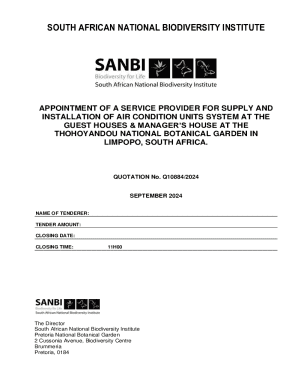 Tender Notice Q10884/2024