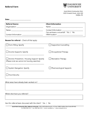 Referral Form