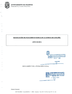 P.g.o.u y modificacionesayuntamiento de palencia