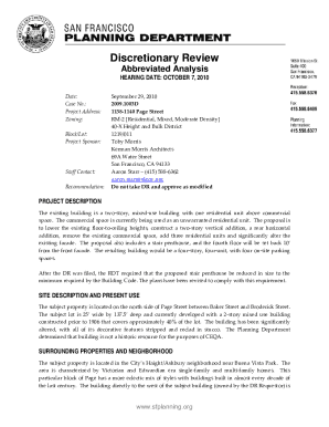 Discretionary Review - Abbreviated Analysis
