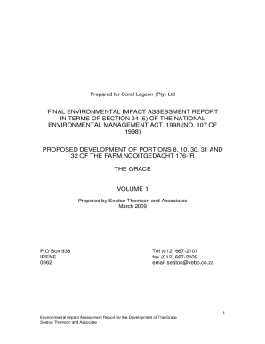 Final Environmental Impact Assessment Report