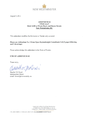 Addendum No. 2 to Contract No. Nwit-11-27