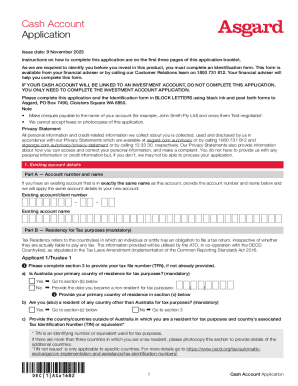 Cash Account – Product Disclosure Statement (pds)