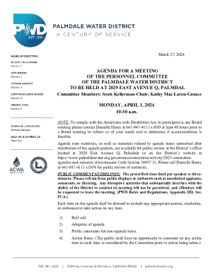 Board of Directors - Palmdale Water ...