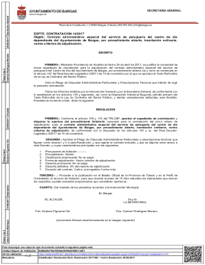 Contrato administrativo especial del servicio de peluquera ...