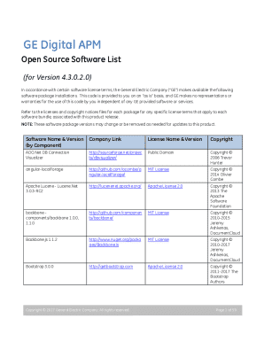 GE Digital APM Supported Software and Devices