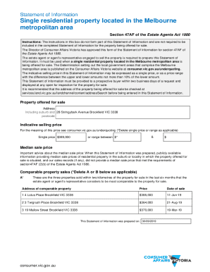 Statement of Information