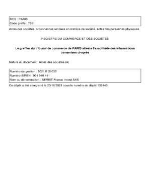 SEREIT France Invest SAS