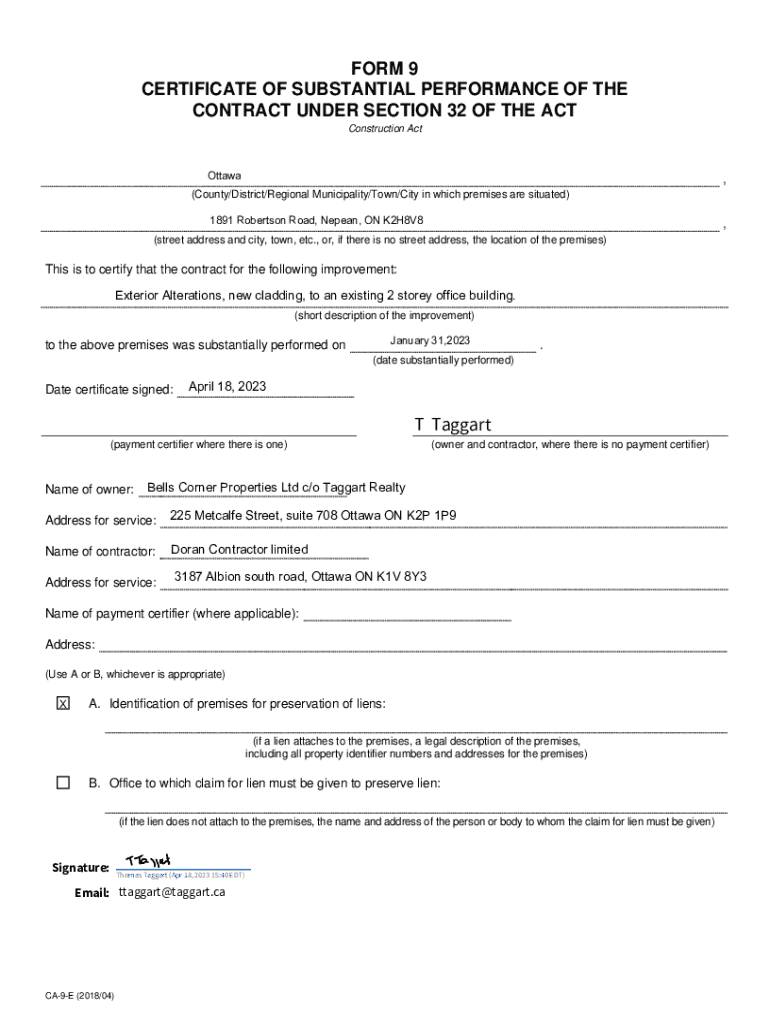 Form preview