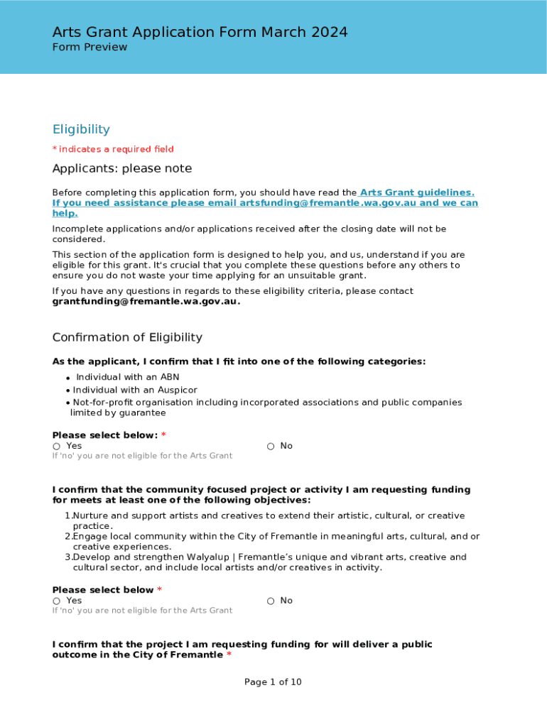 Form preview