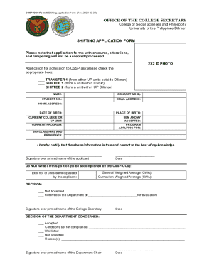 Cssp-ocs Form 6