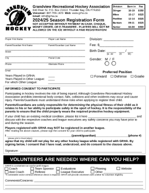 Grandview Recreational Hockey Association - We know it's still ...