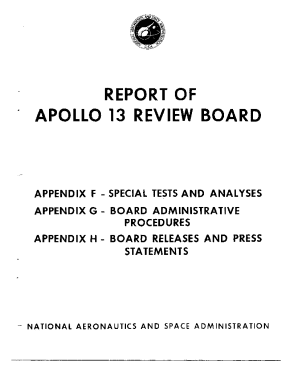 Apollo 13 Review Board Report