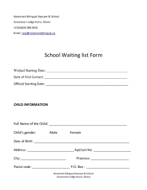 Rosemont Bilingual Daycare & School