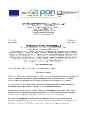 Prot. 1197 Decreto Graduatoria Definitiva form est