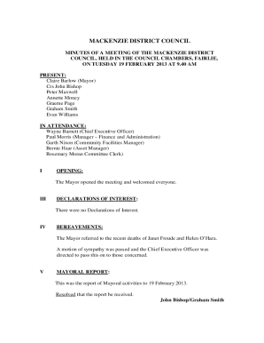 Mackenzie Mayor Anne Munro... - Mackenzie District Council