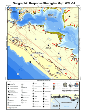 Geographic Response Strategies Map: WFL-34
