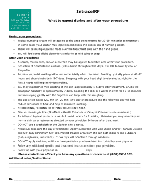 Intracelrf Procedure Guide