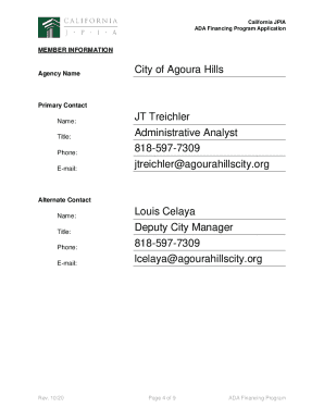 California Jpia Executive Committee Meeting Agenda