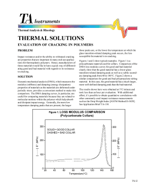 Thermal Analysis & Rheology