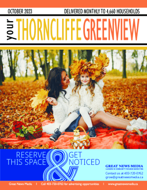 Thorncliffe Greenview Community Newsletter - October 2023