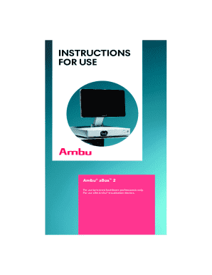 Ambu Abox 2 Instructions for Use