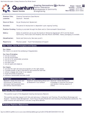 Creating Connections Case Worker