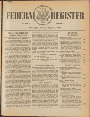 Executive Order 10434Suspension of Wage and Salary ...