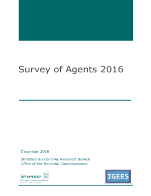 Survey of Agents 2016
