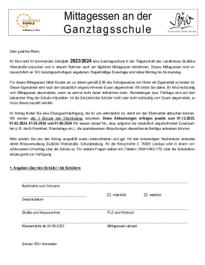 Antrag auf Ermigung des Eltern-Anteils an den Kosten ...