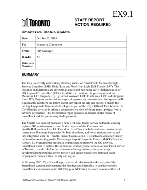 Smarttrack Status Update