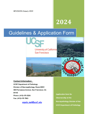 Observership Application Form