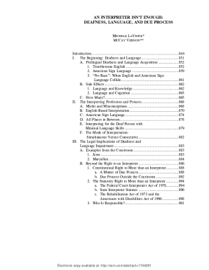 an Interpreter Isn’t Enough