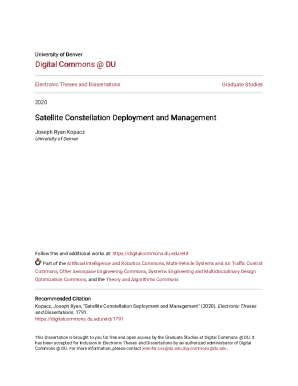 Satellite Constellation Deployment and Management