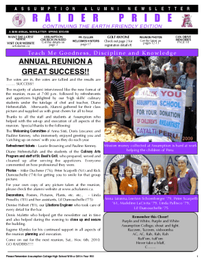 Assumption Celebrates Earth Day with Full Slate of Events ...