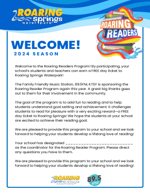 Roaring Reader Program
