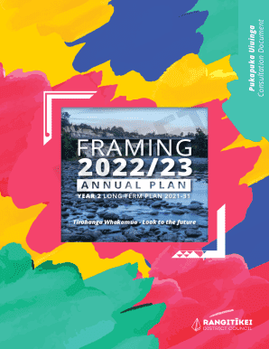 2022/23 Annual Plan Consultation Document