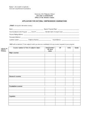 Form preview