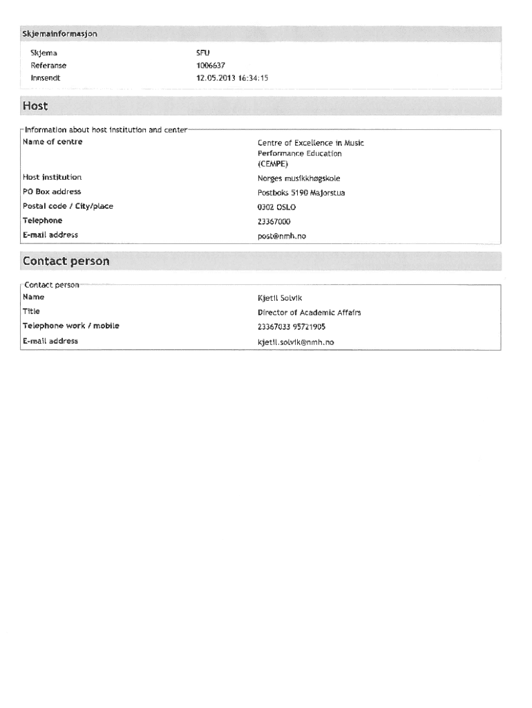 Form preview