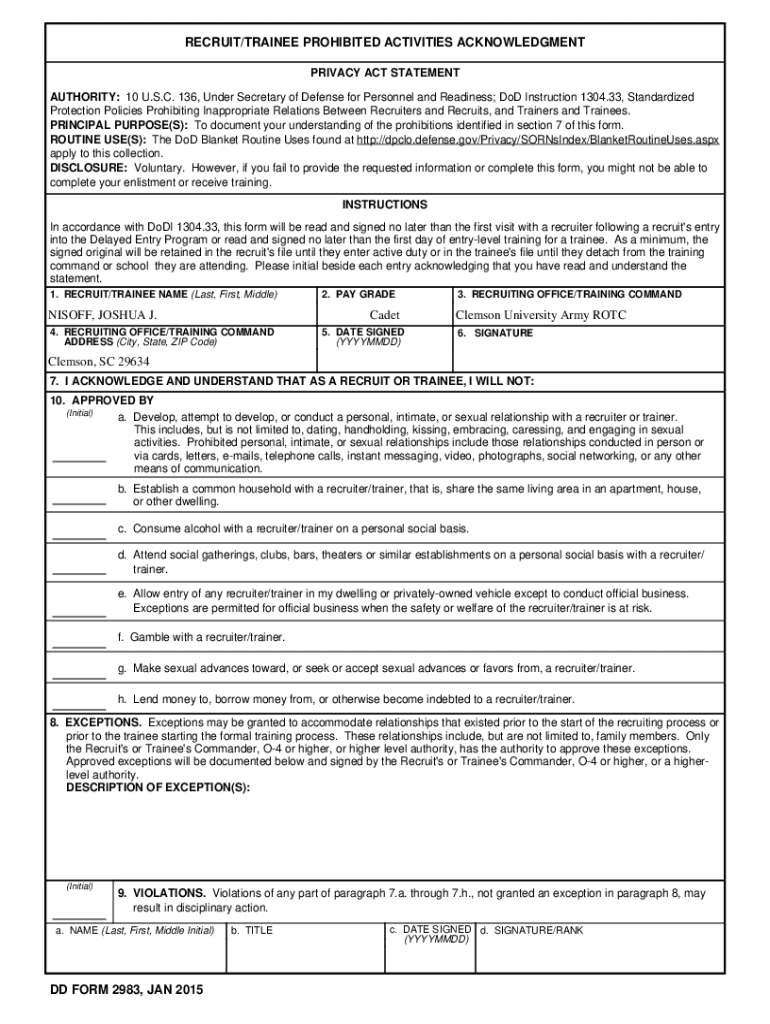 Form preview