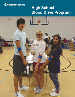 Did blood drives come to your high school?