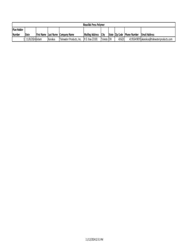 Form preview