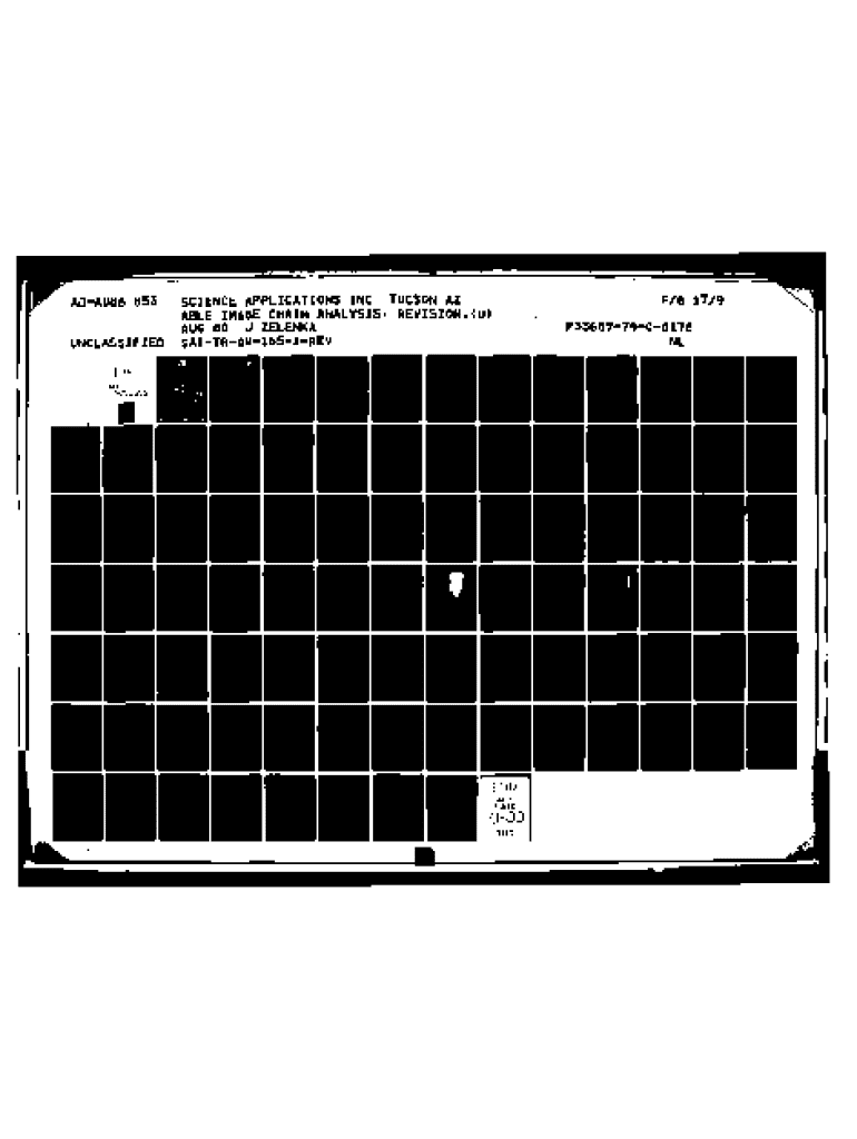 Fillable Online Able Image Chain Analysis Tr 04-165-1 Fax Email Print ...