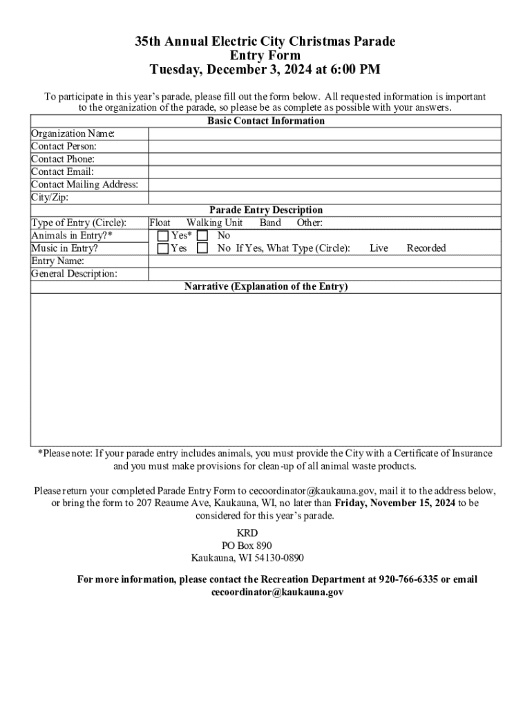 Form preview