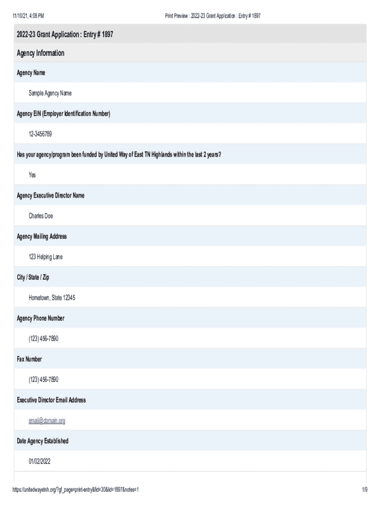 Form preview