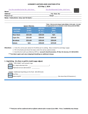 Form preview