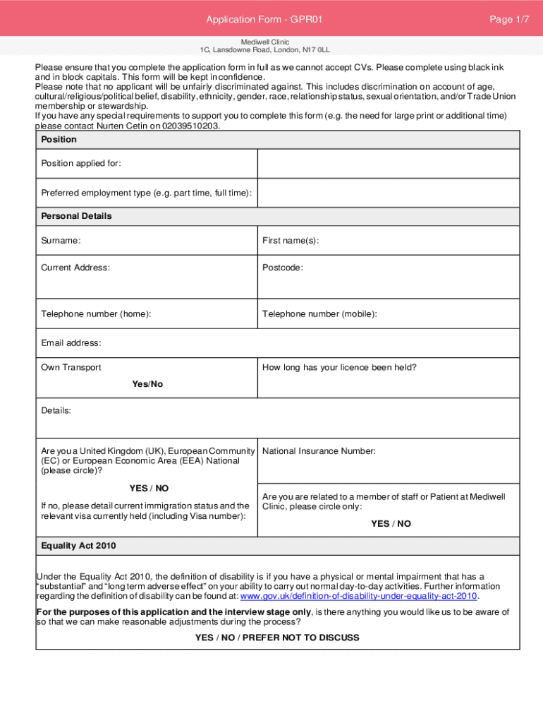Form preview