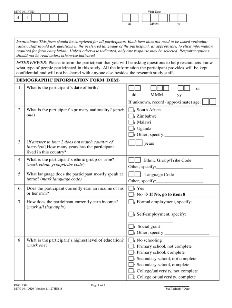 Form preview